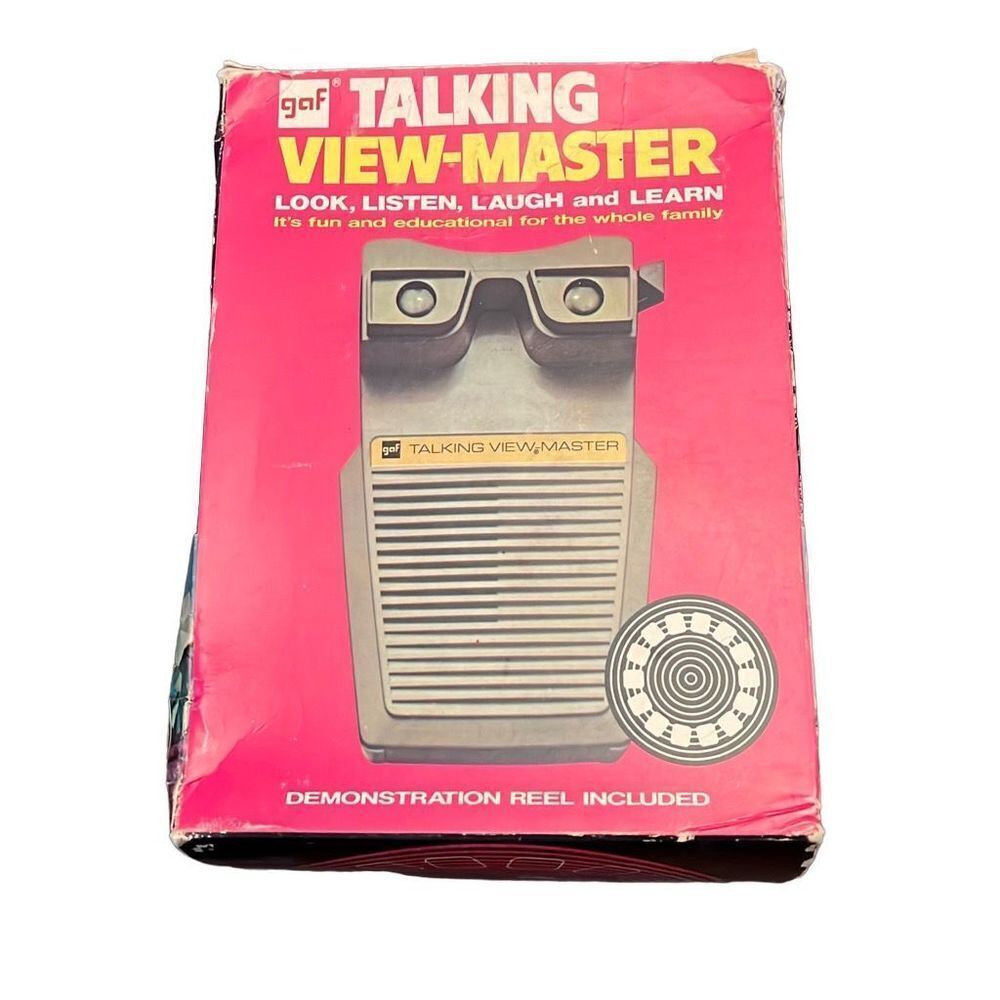Vintage Talking View-Master‎ Stereo Viewer as is